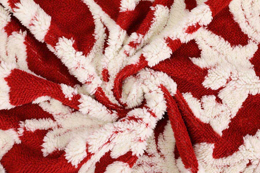 Single side pv fleece  fabric for toys blanket garment