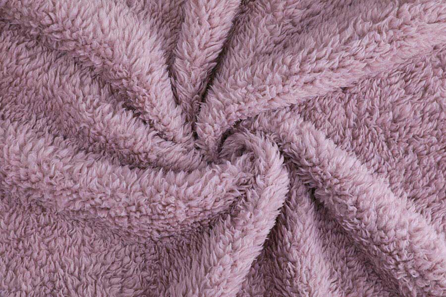 durable color easy cleaning coral fleece fabric