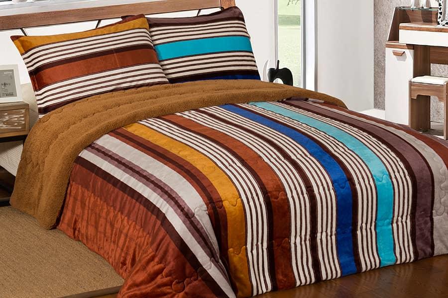 flannel jacquard bed sheet patchwork quilt