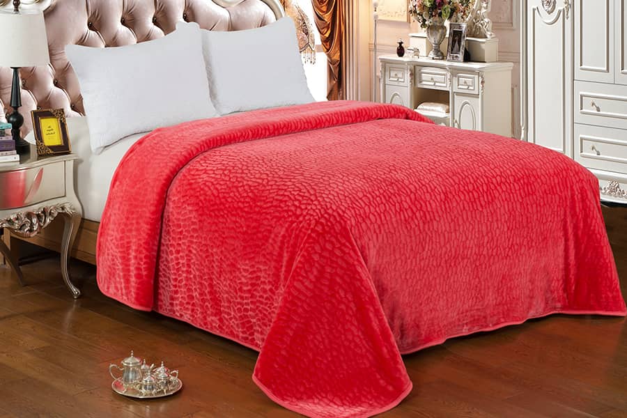Custom printing flower pattern lightweight thin velvet flannel fleece blanket 