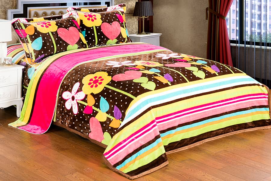 Super Soft Thick Double Fleece Flannel Children Baby Blanket 