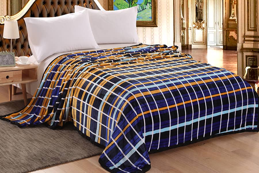 Hot Sale 3D Digital Printed Flannel Fleece Throw Blanket With Two Side 