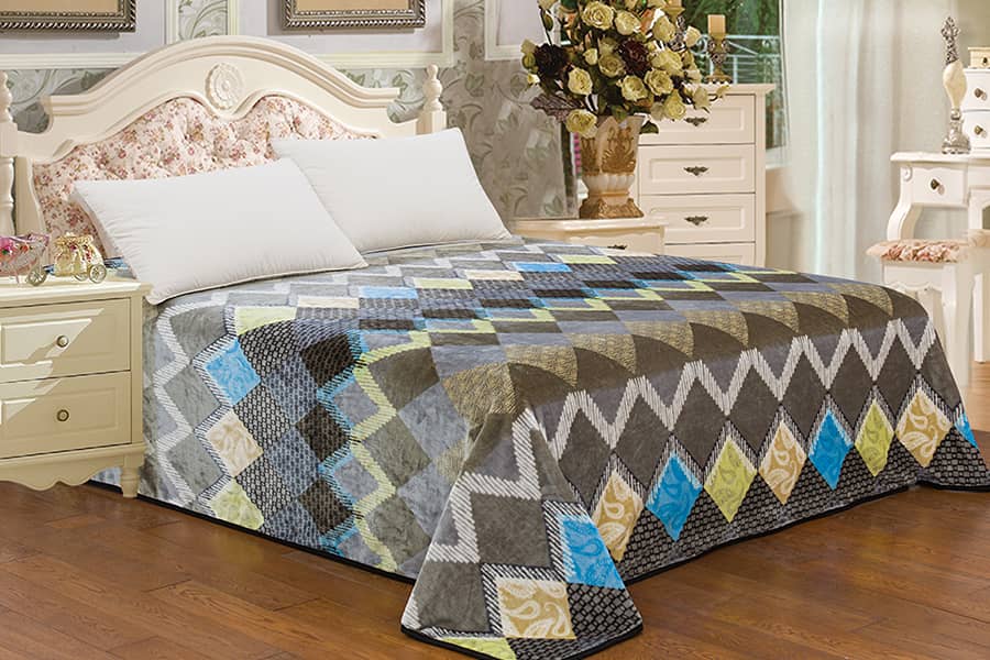 100%Polyester PV Fleece Heavy Micro Plush Fleece Blanket 