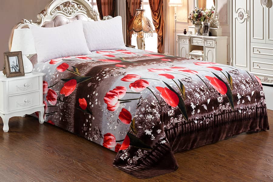 Chinese Supplier Solid Hot Sale Bright Striped Flannel Fleece Textiles Home Blanket
