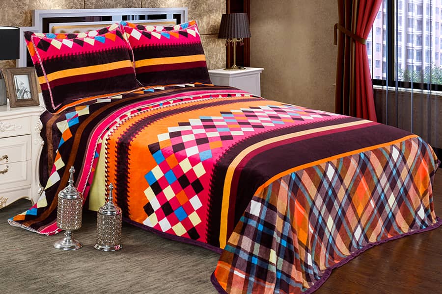 Spring Autumn Season Quality Grade A Double-sided Flannel Blanket for Children 