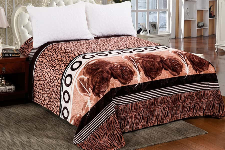 Wholesale 100% Polyester Super Soft Printed Flannel Blanket 